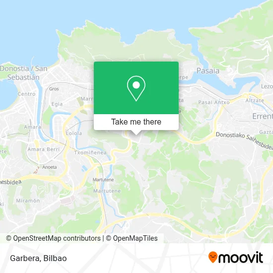 Garbera map