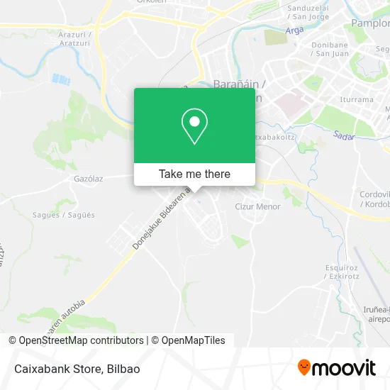 Caixabank Store map