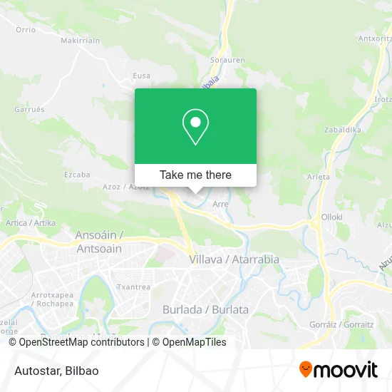 Autostar map