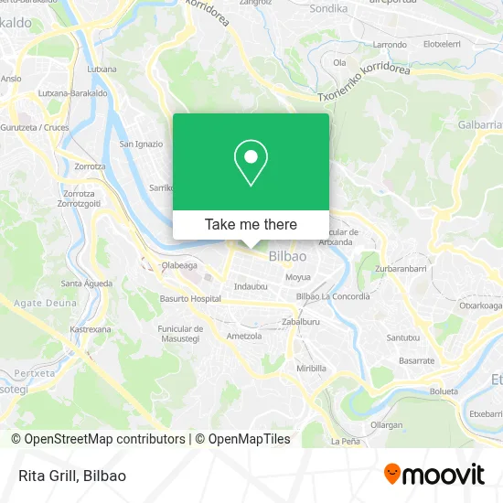 Rita Grill map