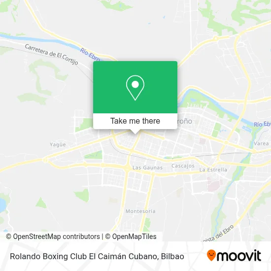 Rolando Boxing Club El Caimán Cubano map