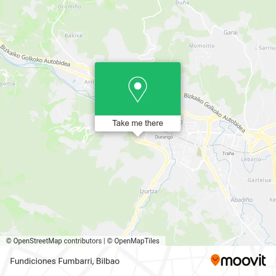 Fundiciones Fumbarri map