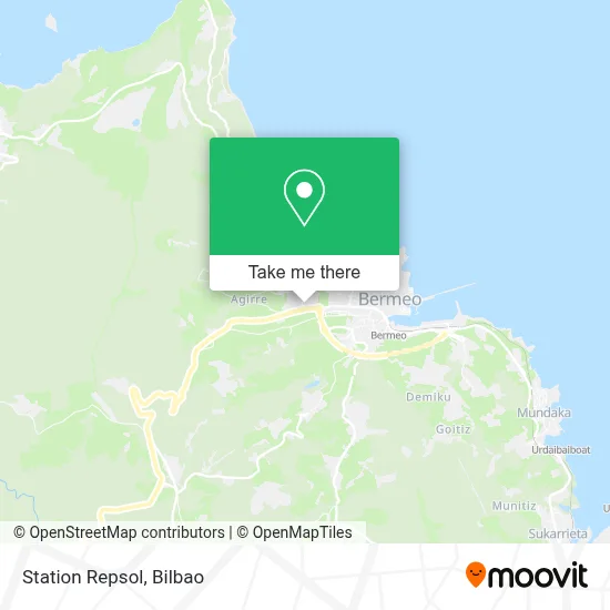Station Repsol map