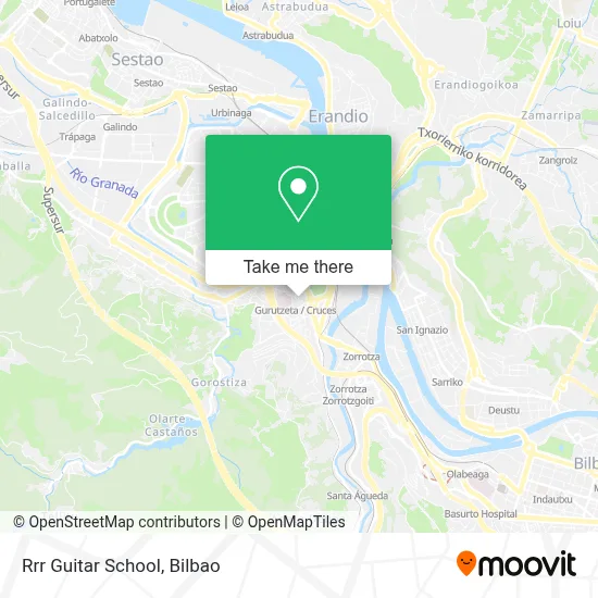 Rrr Guitar School map