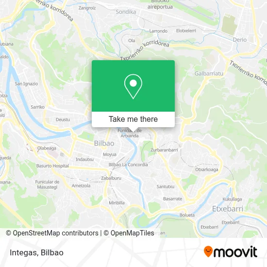 Integas map