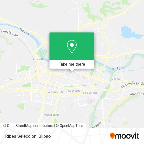 Ribes Selección map