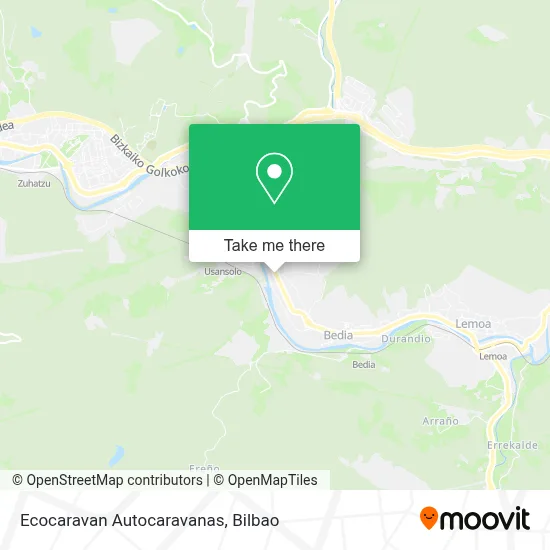 Ecocaravan Autocaravanas map