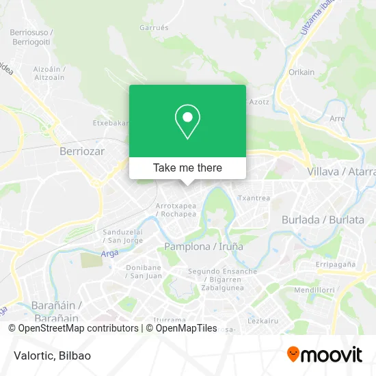 Valortic map