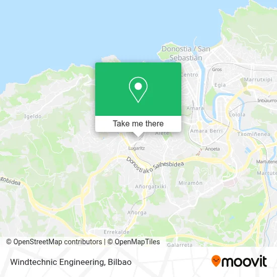 Windtechnic Engineering map