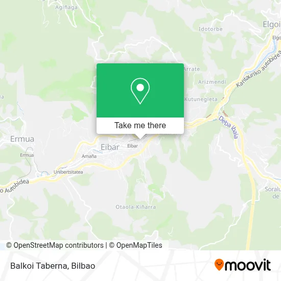 Balkoi Taberna map