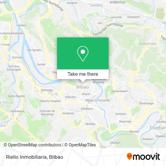 Riello Inmobiliaria map