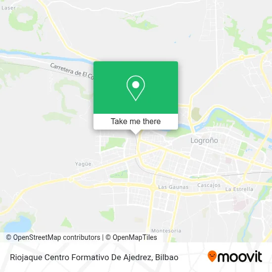 Riojaque Centro Formativo De Ajedrez map