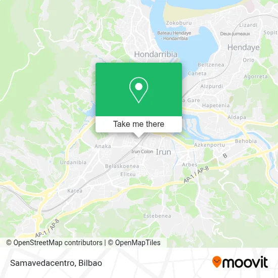 Samavedacentro map