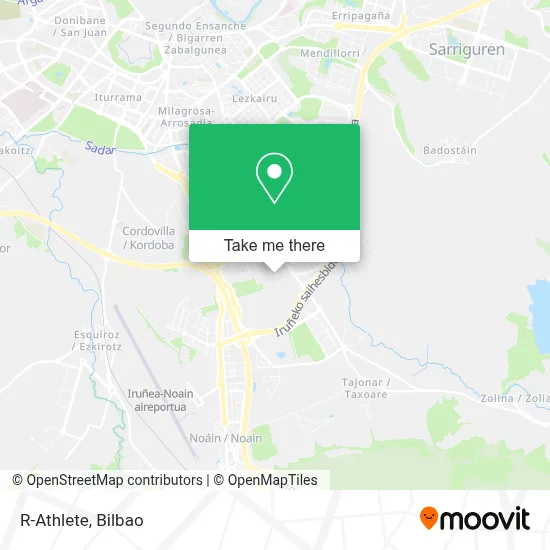 R-Athlete map