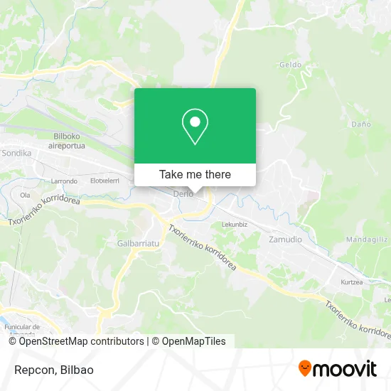 Repcon map