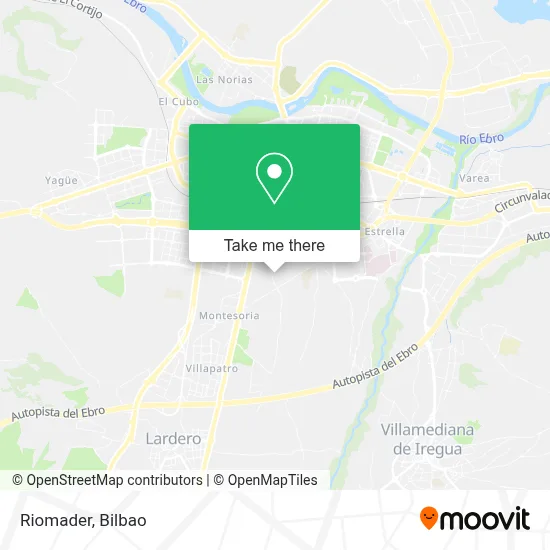 Riomader map