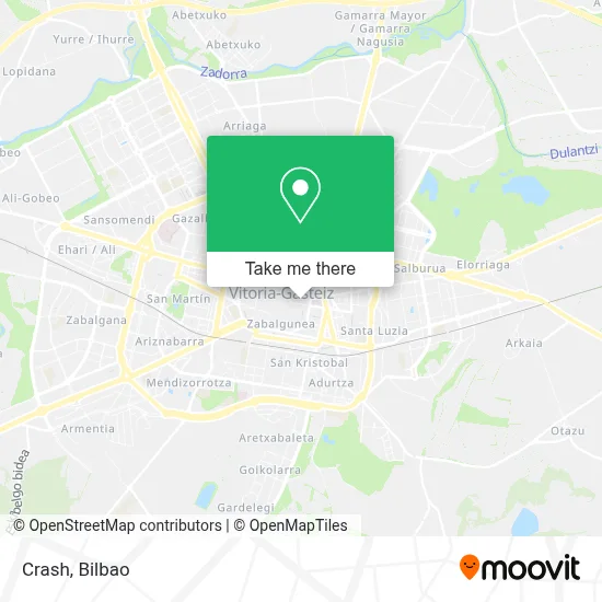 Crash map