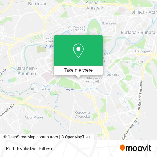 Ruth Estilistas map