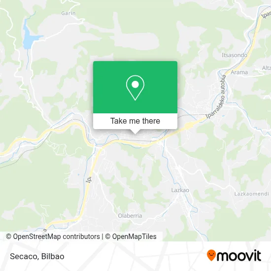Secaco map