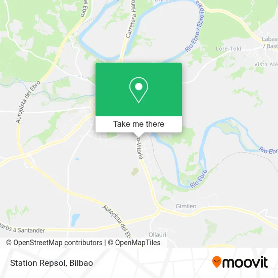 Station Repsol map