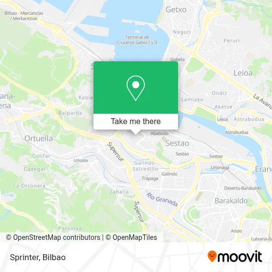 Sprinter map