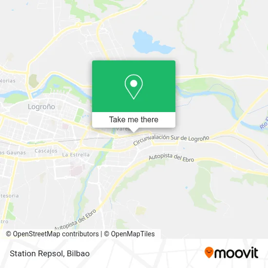Station Repsol map