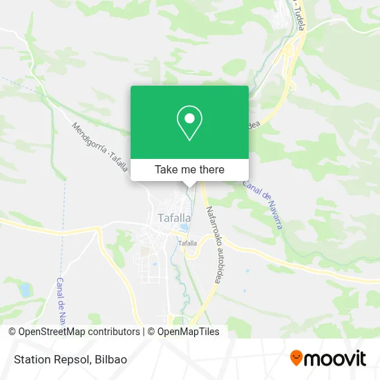 Station Repsol map