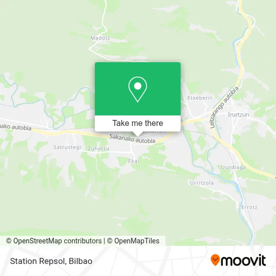 Station Repsol map