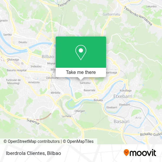 Iberdrola Clientes map