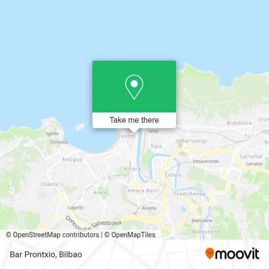 Bar Prontxio map