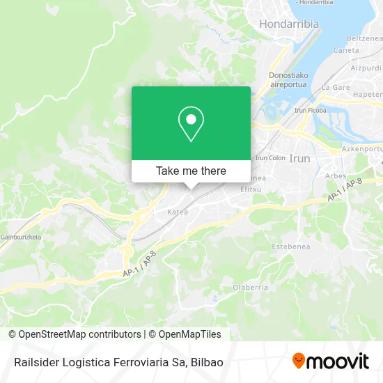 Railsider Logistica Ferroviaria Sa map