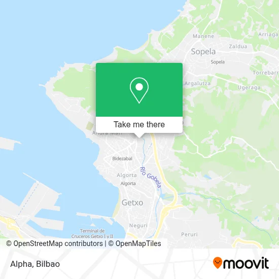 Alpha map