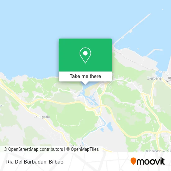 Ría Del Barbadun map