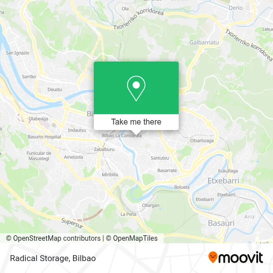 Radical Storage map
