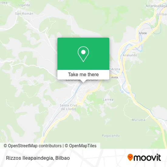 Rizzos Ileapaindegia map