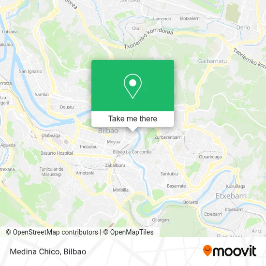 Medina Chico map