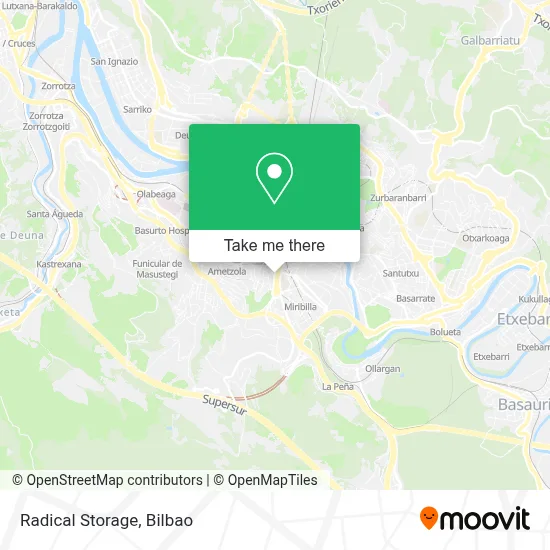 Radical Storage map