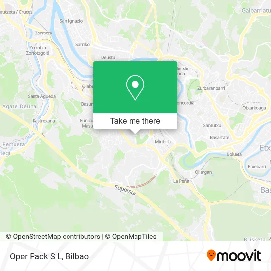 Oper Pack S L map