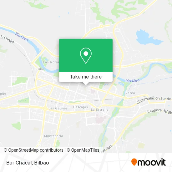 Bar Chacal map