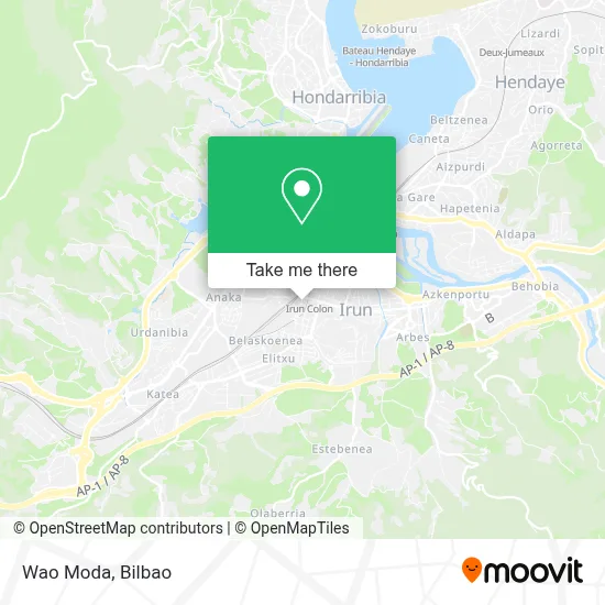 Wao Moda map