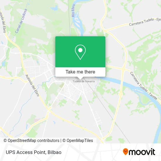 Ups Access Point map
