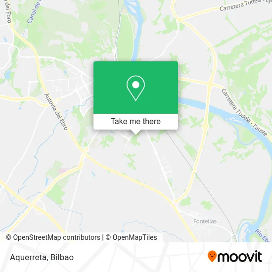 Aquerreta map