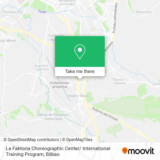 La Faktoria Choreographic Center/ International Training Program map