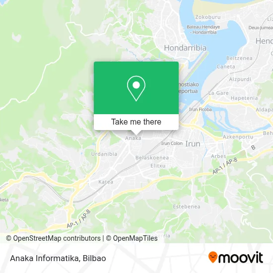 Anaka Informatika map