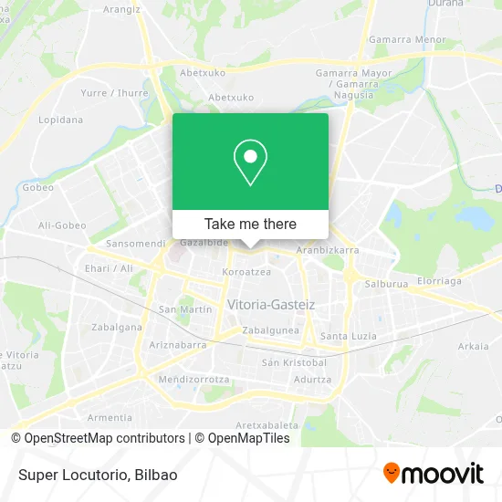 Super Locutorio map