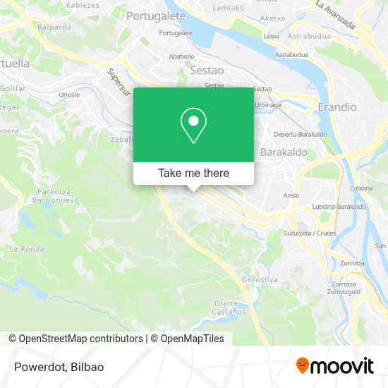 Powerdot map