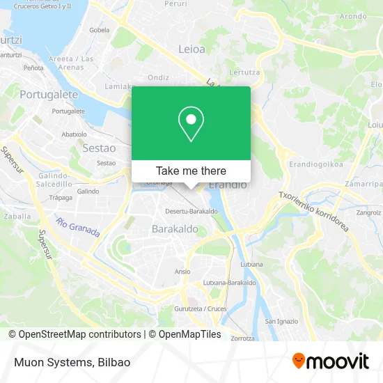 Muon Systems map