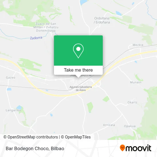 Bar Bodegon Choco map
