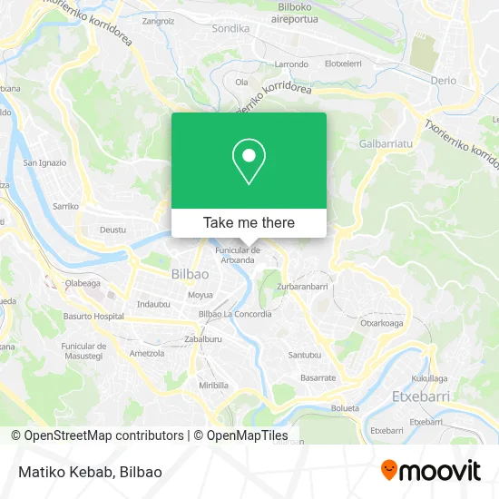 Matiko Kebab map