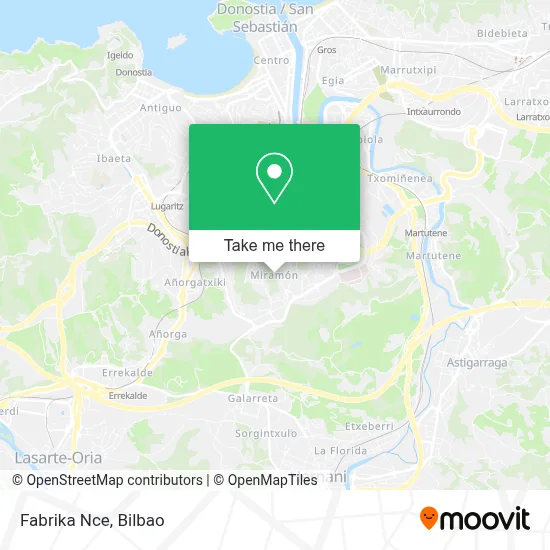 Fabrika Nce map